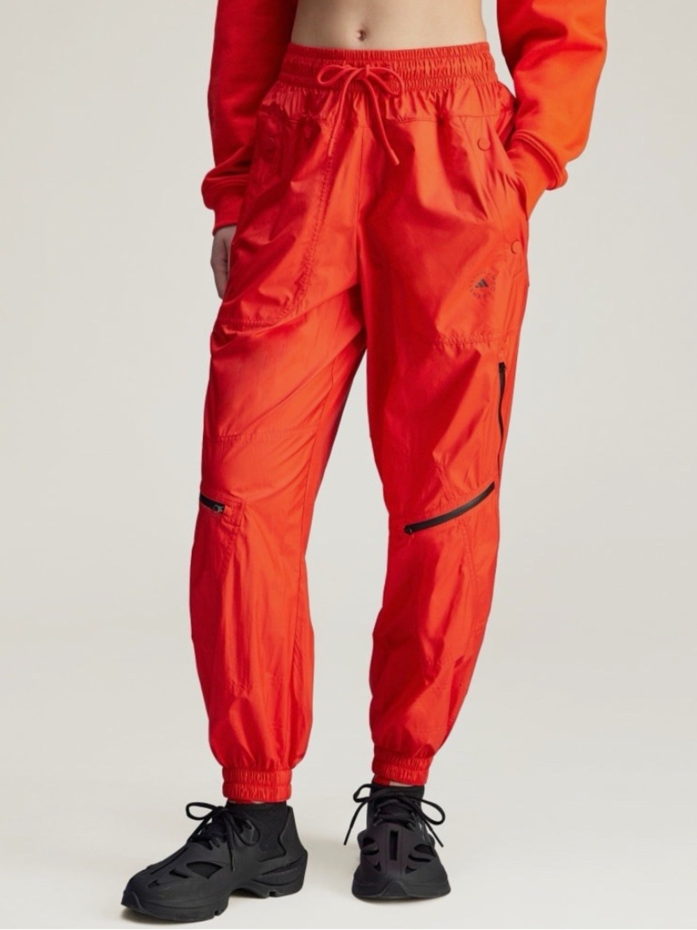Adidas by Stella McCartney Red Zip Track Pants XS